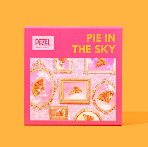 🍕 Pie in the Sky 🍕 | 500 Piece Jigsaw Puzzle w/ Canvas Bag