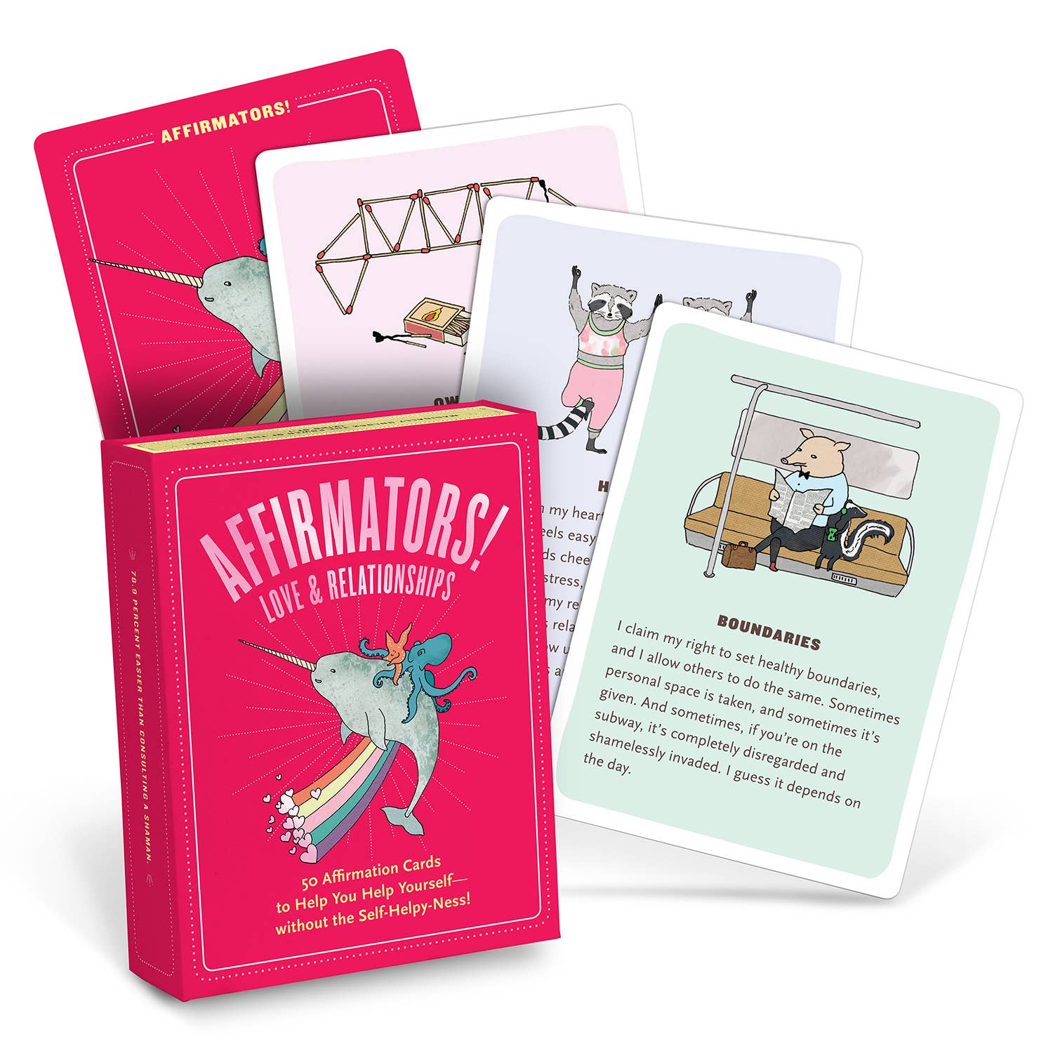 Affirmators!® Love & Relationships: 50 Affirmation Cards