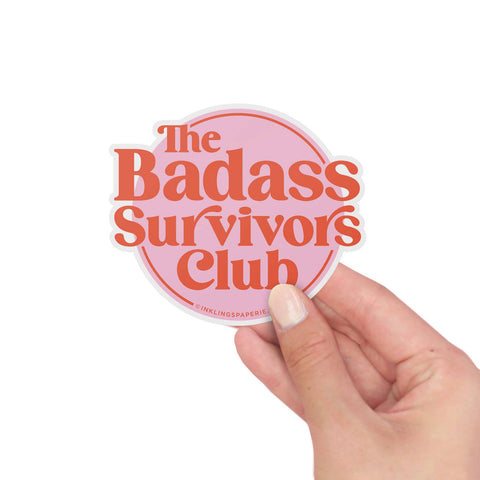 Badass Survivors Club Sticker