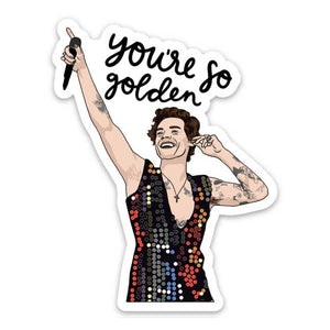 Harry Styles - Styles Golden Sticker