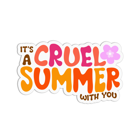 Taylor Swift Cruel Summer Stickers
