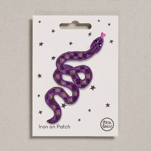 Purple Snake Patch