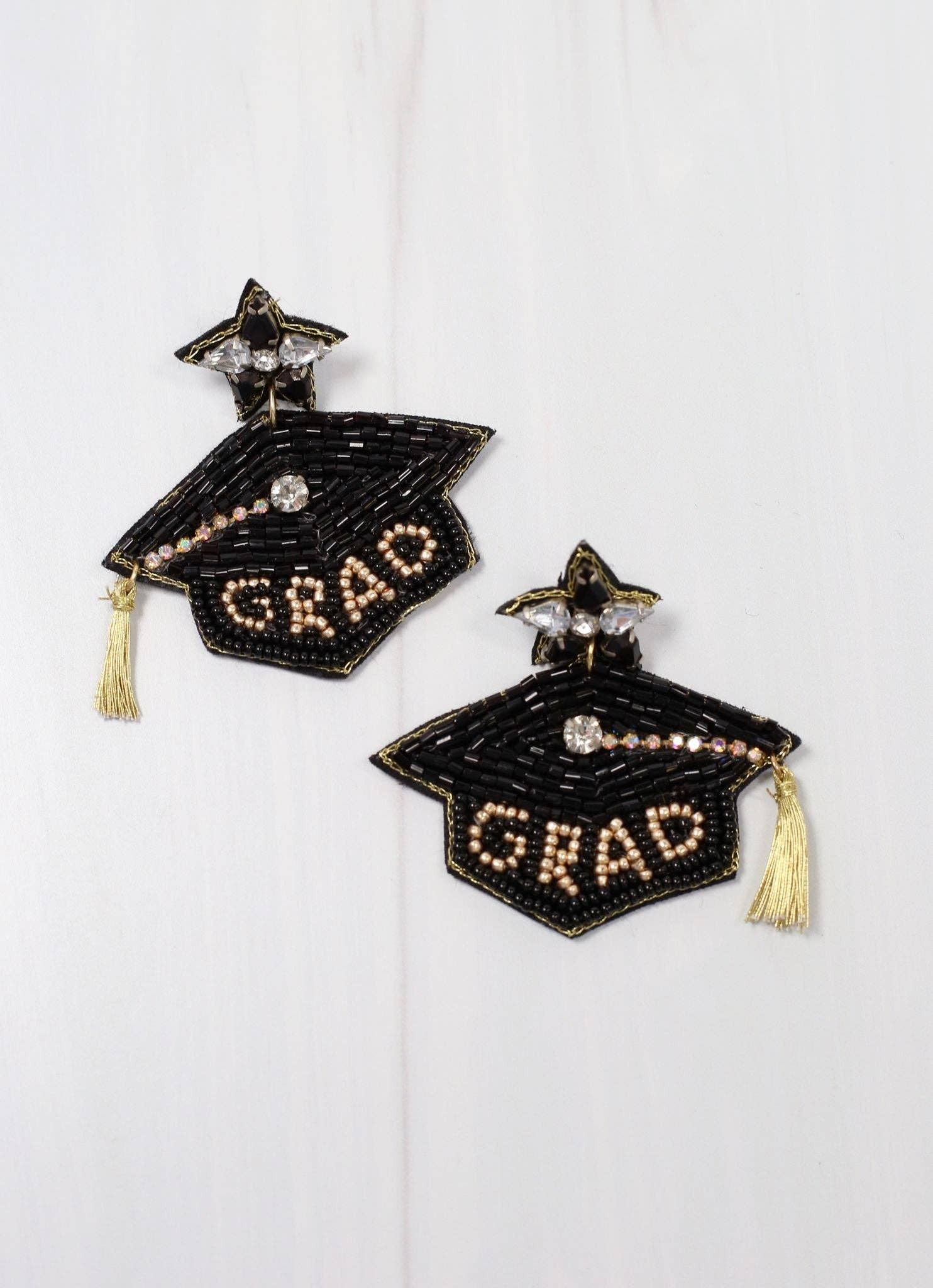 Graduation Cap Earrings