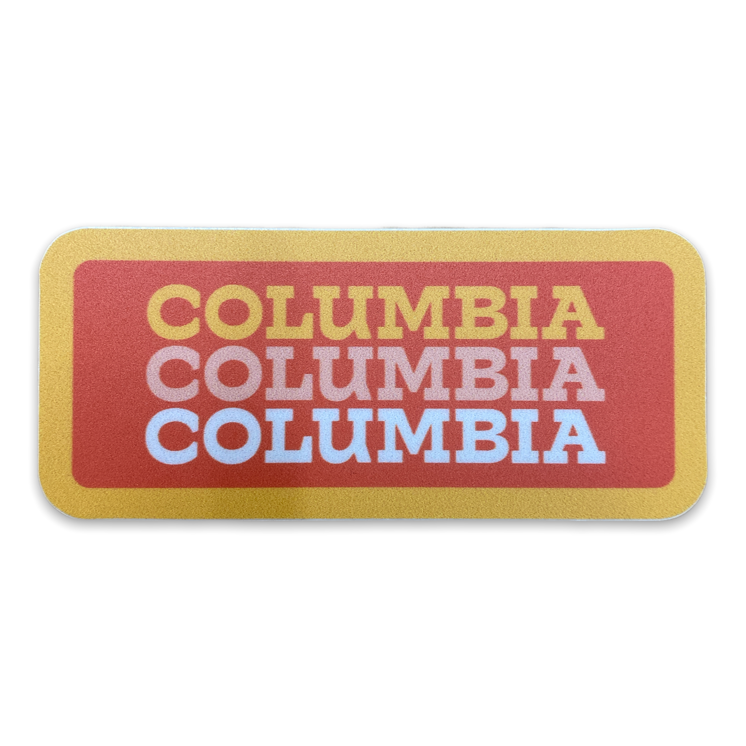 Columbia Sticker