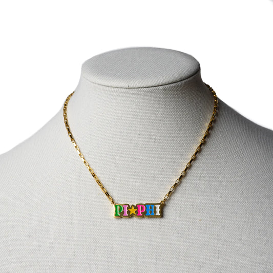Oh My Stars Necklace - Pi Beta Phi