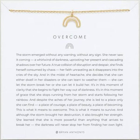 Overcome Necklace-Bryan Anthonys