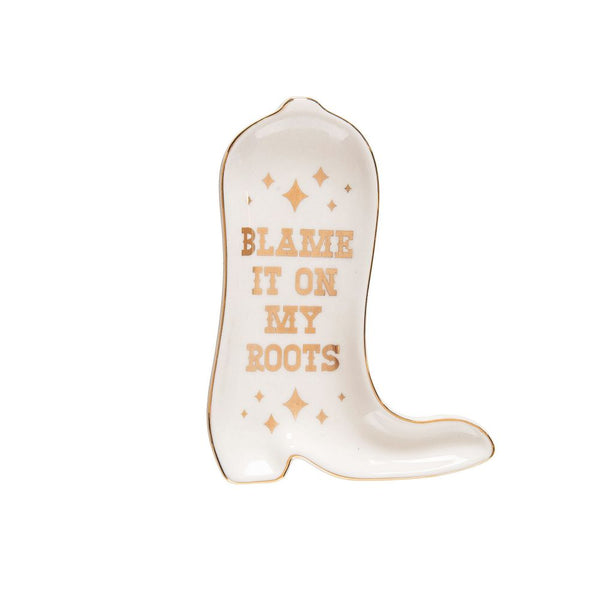 Blame It On My Roots Trinket Tray